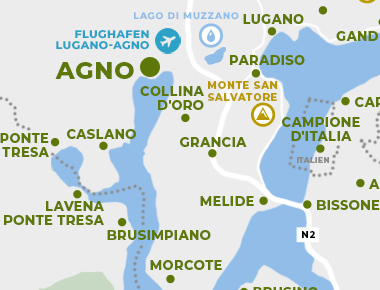 Karte - Agno
