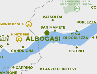 Karte - Albogasio