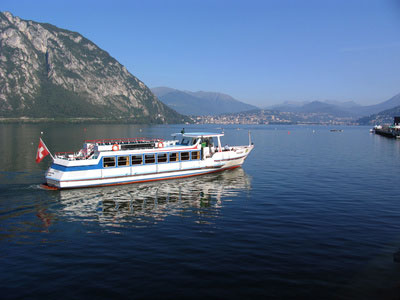 Fähren auf dem Luganer See