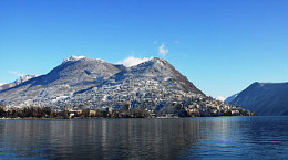 Lugano und die Berge